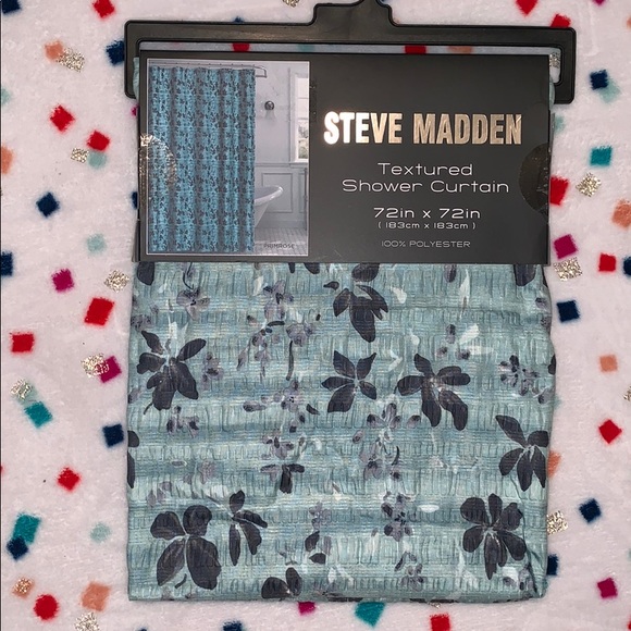 Steve Madden Other - 💙Steve Madden Textured Shower Curtain💙